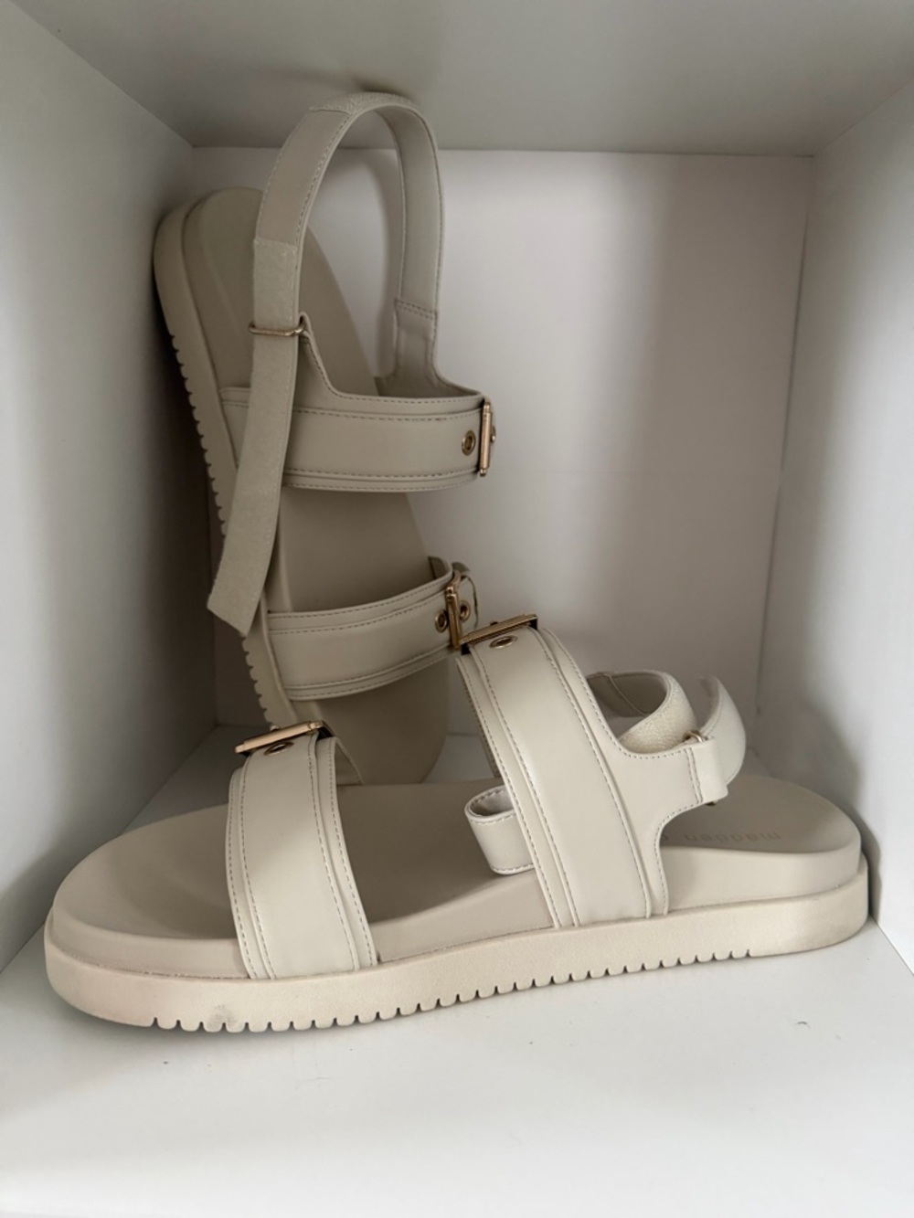 MADDEN GIRL Women's Sandals-Color: Bone